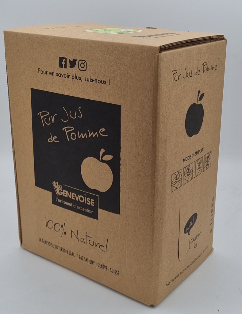 La Genevoise – Jus de Pomme TRIO 5L GRTA