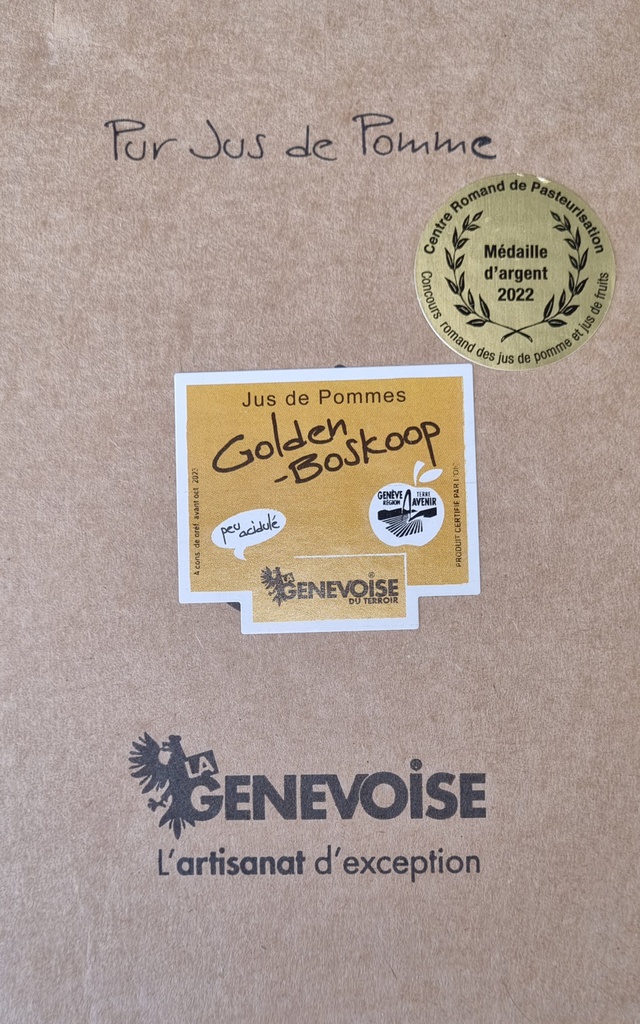 La Genevoise – Jus de Pomme Golden-Boskoop 5L GRTA