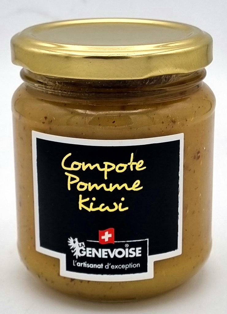 La Genevoise - Compote Pomme-Kiwi 220gr