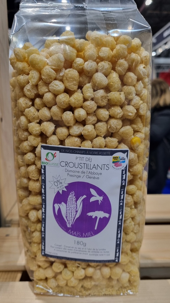 Domaine de l'Abbaye - Croustillant de maïs au miel-180g (GRTA)