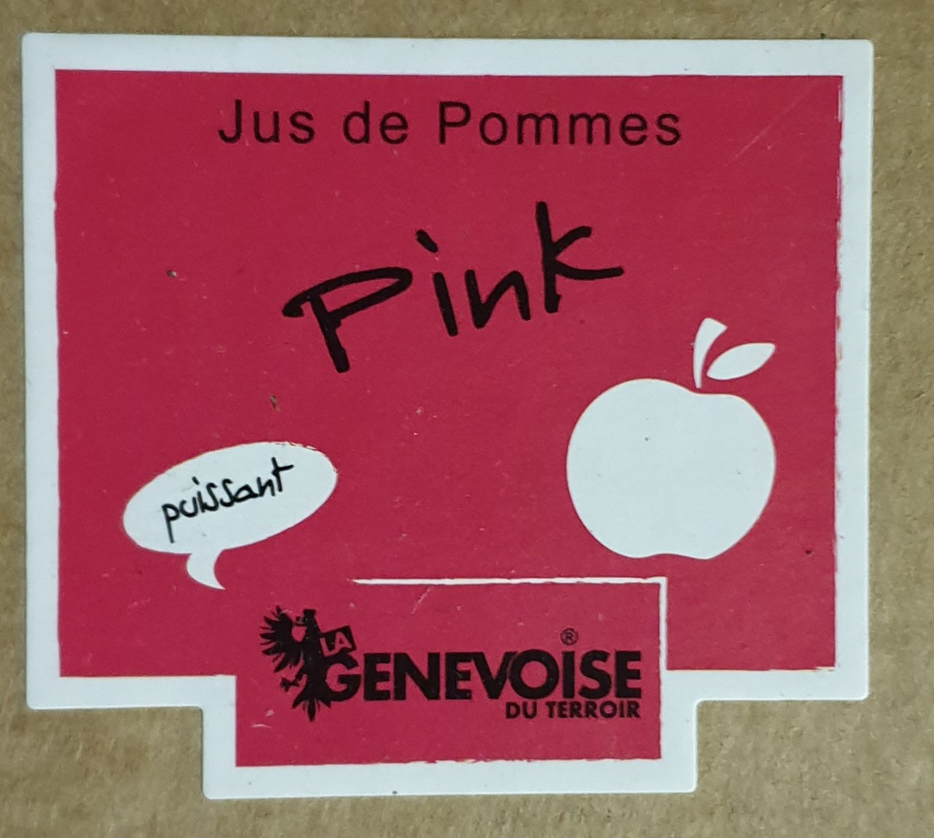 La Genevoise – Jus de Pomme Pink 5L