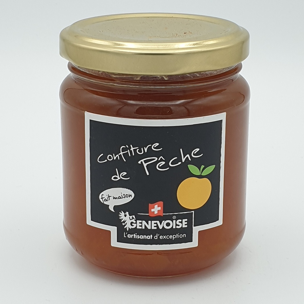 La Genevoise - Confiture de Pêche - 250gr