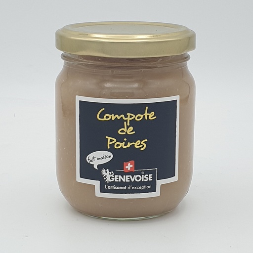 La Genevoise - Compote de poire 220gr